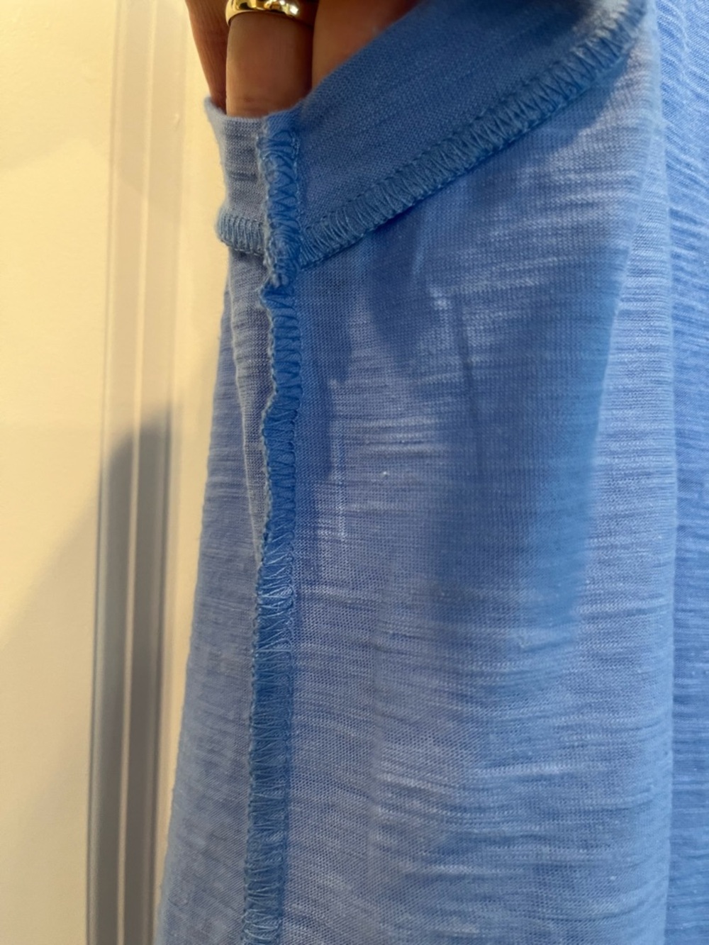 Zenana Blue Sleeveless Tank Top Size Large Soft Lightweight Casual Everyday NEW - Picture 7 of 11